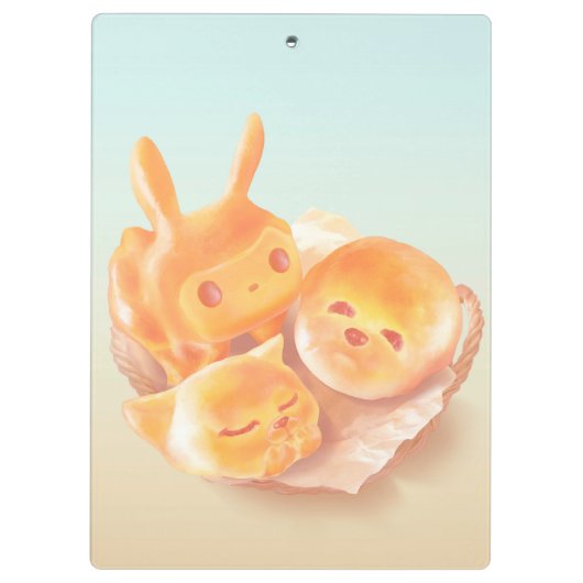 Das Soul Brot Klemmbrett (Rückseite)