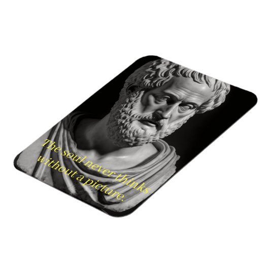 Das Soul denkt nie ohne Bild Magnet (Linke Seite)