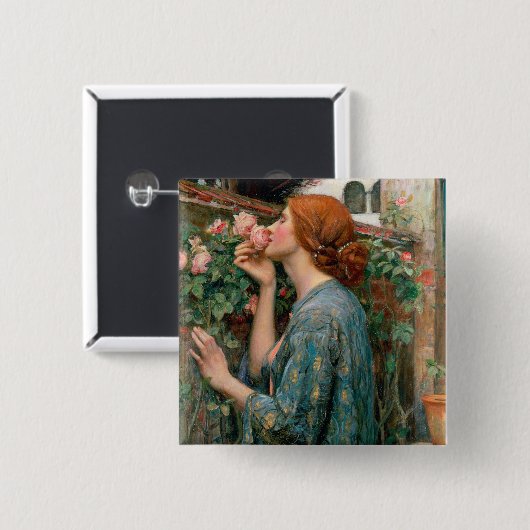 Das Soul der Rose, 1908 Button (Vorne & Hinten)