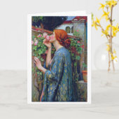 Das Soul der Rose, John William Waterhouse Karte (Gelbe Blume)