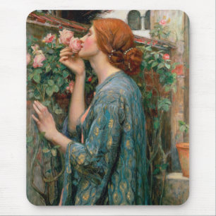 Das Soul der Rose - John William Waterhouse Mousepad