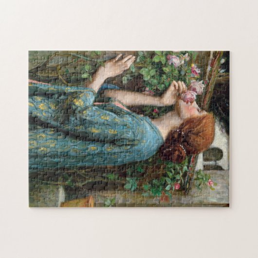 Das Soul der Rose | John William Waterhouse Puzzle (Horizontal)