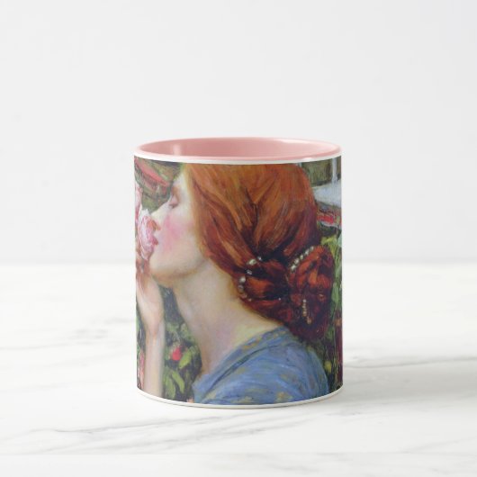 Das Soul der Rose, John William Waterhouse Tasse (Zentrum)