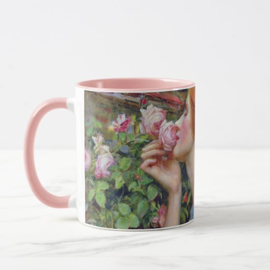Das Soul der Rose, John William Waterhouse Tasse (Links)