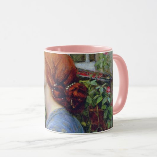 Das Soul der Rose, John William Waterhouse Tasse (VorderseiteRechts)