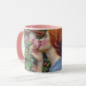 Das Soul der Rose, John William Waterhouse Tasse (Vorderseite Links)