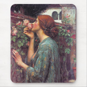 Das Soul der Rose von John W. Waterhouse Mousepad