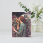 Das Soul der Rose von John W. Waterhouse Postkarte (Stehend Vorderseite)