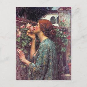 Das Soul der Rose von John W. Waterhouse Postkarte