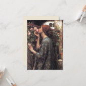 Das Soul der Rose (von John William Waterhouse) Karte (Vorderseite/Rückseite Beispiel)