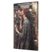 Das Soul der Rose (von John William Waterhouse) Klemmbrett (Links)