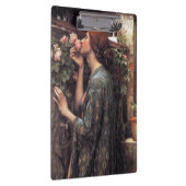 Das Soul der Rose (von John William Waterhouse) Klemmbrett (Rechts)