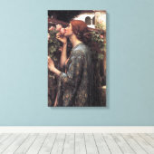 Das Soul der Rose (von John William Waterhouse) Leinwanddruck (Insitu (Holzboden))