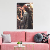Das Soul der Rose (von John William Waterhouse) Leinwanddruck (Insitu (Wohnzimmer))