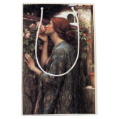 Das Soul der Rose (von John William Waterhouse) Mittlere Geschenktüte (Vorderseite)