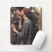 Das Soul der Rose (von John William Waterhouse) Mousepad (Mit Mouse)