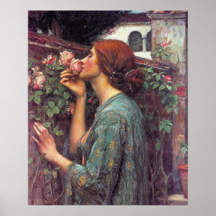 Das Soul des Rose Poster von John W. Waterhouse
