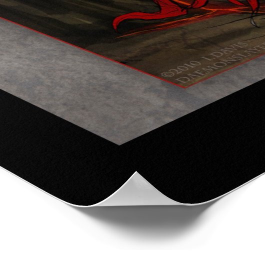 Das Soul Eater Poster (Ecke)