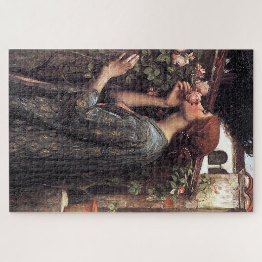 Das Soul einer Rose von John Waterhouse Puzzle (Horizontal)