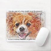 Das Soul eines Hundes - Chihuahua Mousepad (Mit Mouse)