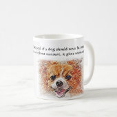 Das Soul eines Hundes Kaffeetasse (VorderseiteRechts)