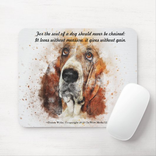 Das Soul eines Hundes Mousepad (Mit Mouse)