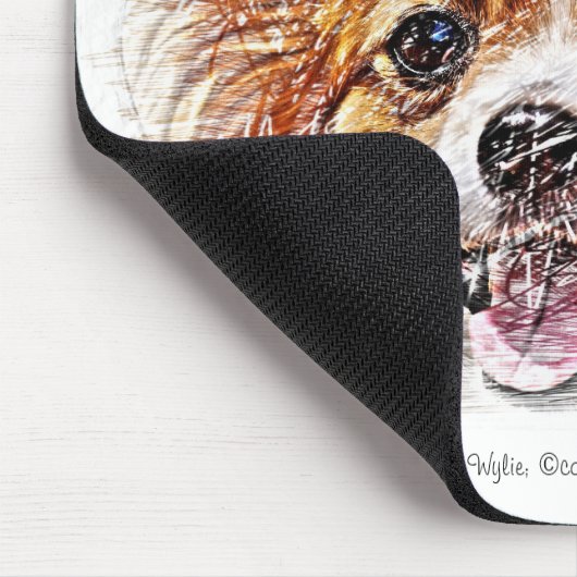 Das Soul eines Hundes Mousepad (Ecke)
