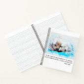 Das Soul eines Hundes - Welpen Notizblock (Innenseite)