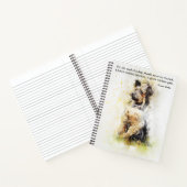 Das Soul eines Hundes - Yorkie Notizblock (Innenseite)