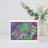 'Das Soul meines Schuhs' Postkarte (Stehend Vorderseite)