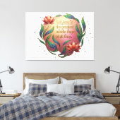 Das souveräne Herz Leinwanddruck (Insitu (Schlafzimmer))