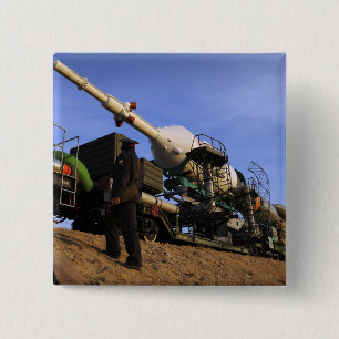 Das Soyuz TMA-13 Raumfahrzeug 3 Button