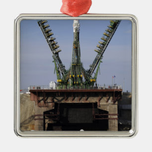 Das Soyuz TMA-13 Raumfahrzeug Silbernes Ornament