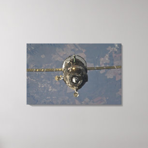 Das Soyuz TMA-19 Raumfahrzeug 2 Leinwanddruck