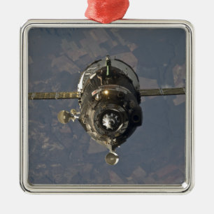 Das Soyuz TMA-19 Raumfahrzeug 3 Silbernes Ornament