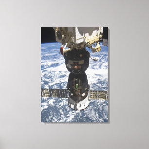 Das Soyuz TMA-19 Raumfahrzeug Leinwanddruck