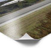 Das Space Shuttle Atlantis entfaltet seinen Drag R Fotodruck (Ecke)