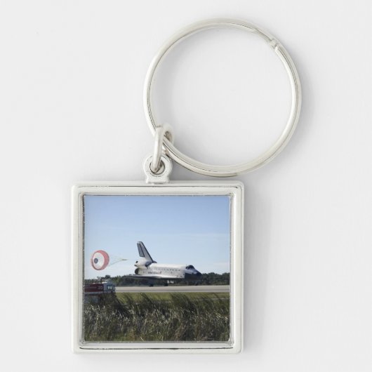 Das Space Shuttle Atlantis entfaltet seinen Drag R Schlüsselanhänger (Vorne)