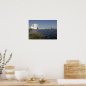 Das Space Shuttle Atlantis liegt über dem Becken. Poster (Küche)