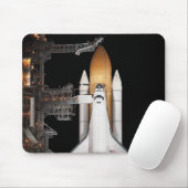 Das Space Shuttle Atlantis steht bereit Mousepad (Mit Mouse)