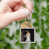 Das Space Shuttle Atlantis steht bereit Schlüsselanhänger (Hand)