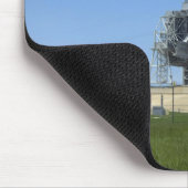 Das Space Shuttle Endeavour wird von einer Windsoc Mousepad (Ecke)