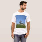 Das Space Shuttle Endeavour wird von einer Windsoc T-Shirt (Vorne ganz)