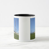 Das Space Shuttle Endeavour wird von einer Windsoc Tasse (Zentrum)