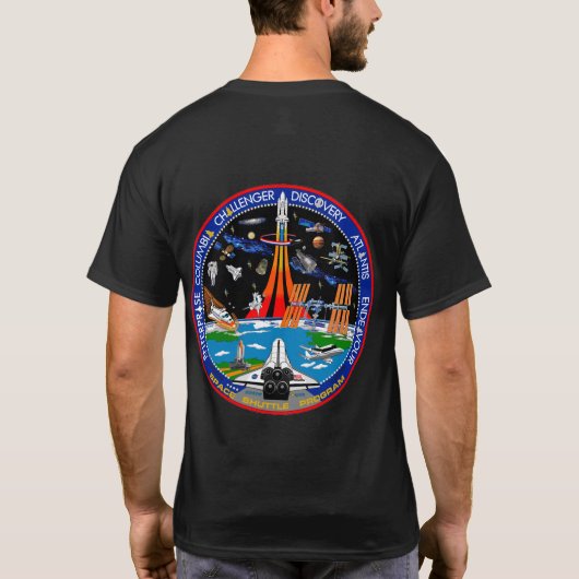 Das Space Shuttle-Programm T-Shirt (Rückseite)