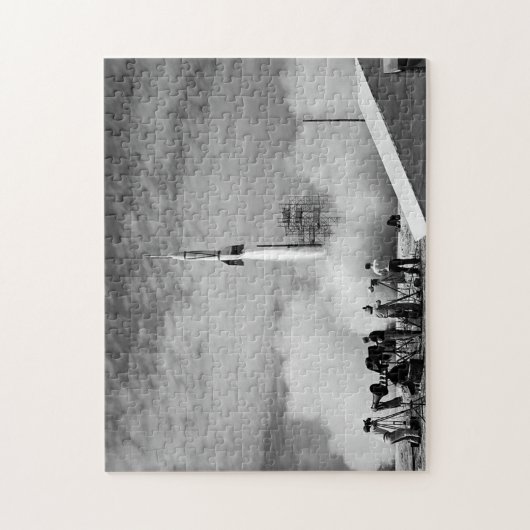 Das Space Shuttle Reiten Piggyback Puzzle (Vertikal)