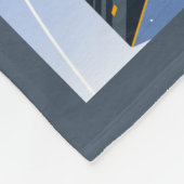 Das Space Telescope Poster. Fleecedecke (Ecke)