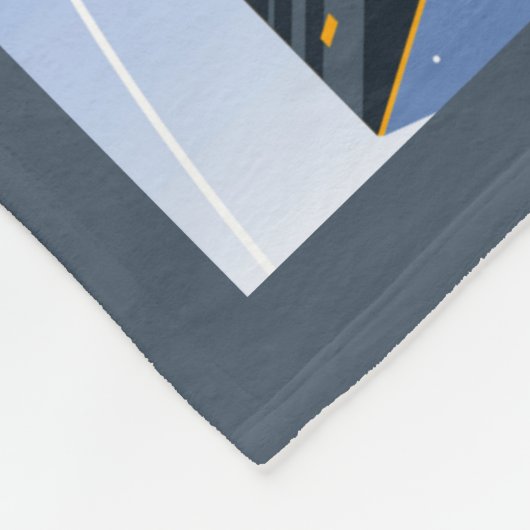 Das Space Telescope Poster. Fleecedecke (Ecke)