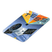 Das Space Telescope Poster. Magnet (Linke Seite)