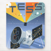 Das Space Telescope Poster. Mousepad (Vorne)